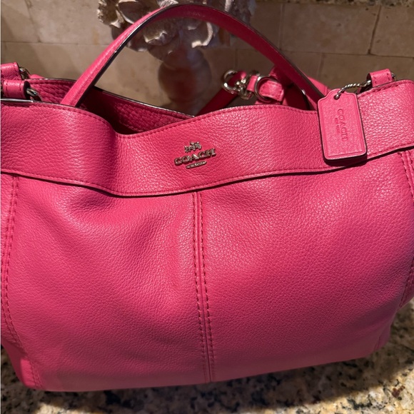 Coach Pink Shoulder Bag - Picture 7 of 15